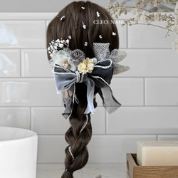髪飾り 袴 卒業式 成人式 振袖 着物 ヘアアレンジ リボン レース