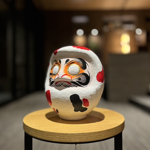 ヤチコダルマ　金魚　黒　縁起物　だるま　縁起物　達磨　ダルマ　民芸品 だるま 赤 【 たまご こけし 】 達磨 ダルマ 縁起達磨 柄