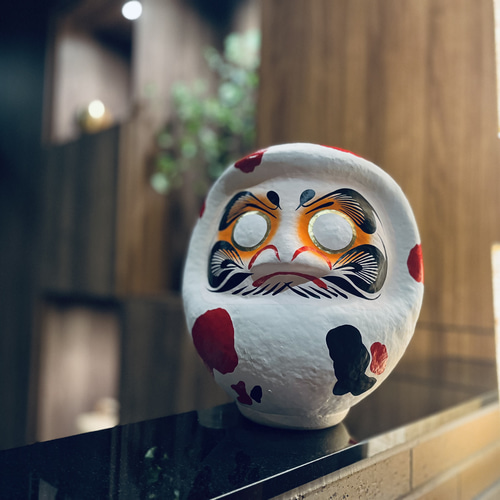 アート達磨 錦鯉》だるま インテリア達磨 縁起物 一点物 DARUMA その他