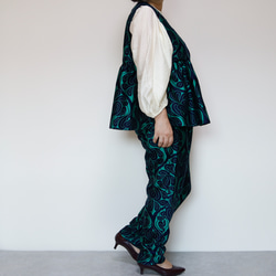 ペプラムベスト コベントガーデーン グリーン  卒入式 セレモニー オフィス パーティ 結婚式 7枚目の画像