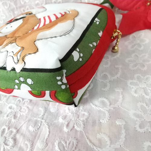 ♡キルティングフリルポーチ♡ハンドメイド　ロラライハリス ♡キルティングフリルポーチ♡ハンドメイド ロラライハリス 18