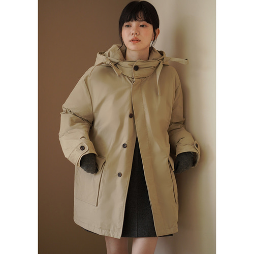 フード取り外し可能ダウンジャケット ダウンコート 暖かいダウン