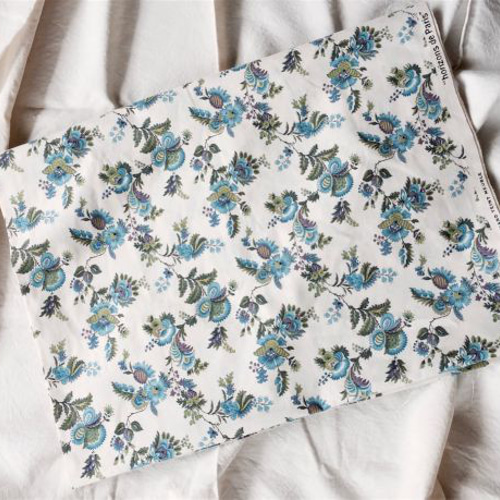 フランスアンティーク horizons de Paris コットンリネン