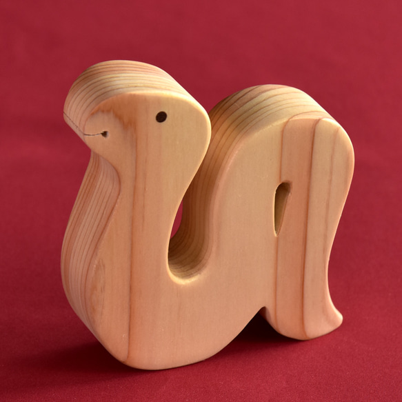 令和七年(2025年)へび年・巳年・　木製(熊本県産材桧)の干支・乙巳(きのとみ)　(品番001-1109) 6枚目の画像