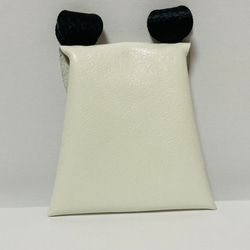 パンダの革小物 2枚目の画像