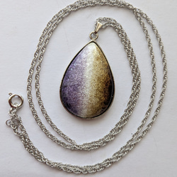 再販  七宝焼ペンダント「紫式部」 2枚目の画像