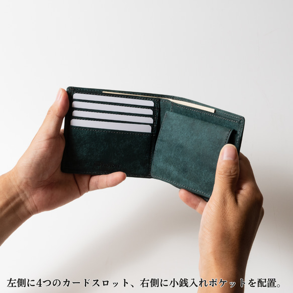 二つ折り財布 classico クラシコ・プエブロ 3枚目の画像