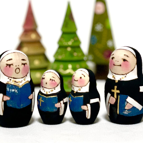 sisterさま】モンスター マトリョーシカ 、クリスマスマトリョーシカ