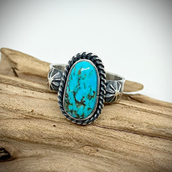 ビズビー ターコイズ トルコ石 シルバー リング 指輪 24号