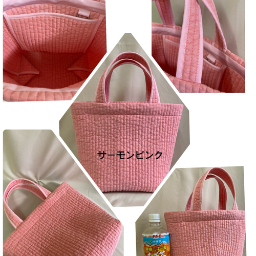 ヌビバッグ トート 内ポケットDカン付き 手提げ(5色) プラム/ワイン