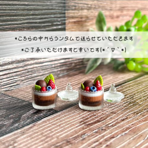 202 ＊小さなチョコアイス＊ ミニチュアスイーツ レジン ドールハウス