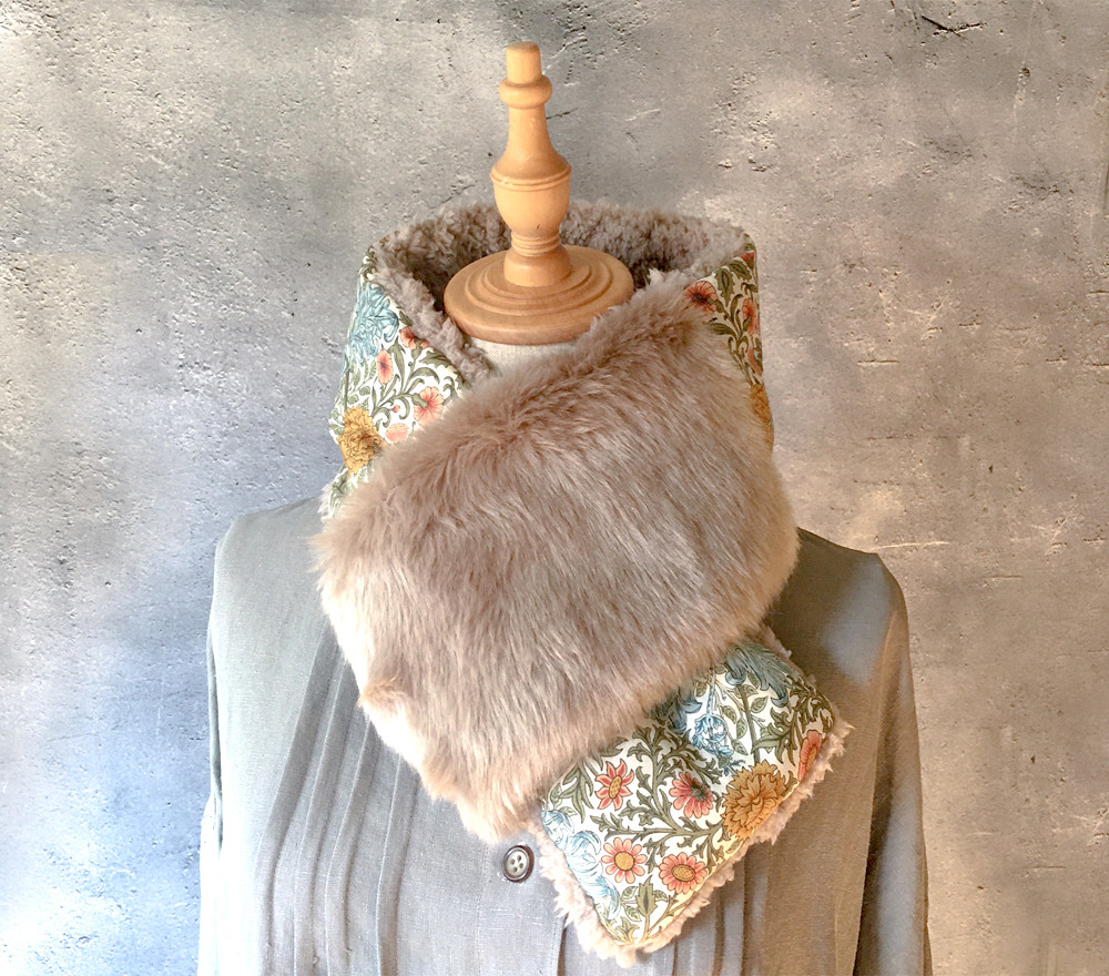 ◆早割◇選べるモリス・ダブルボウのふわもこマフラー◇数量限定