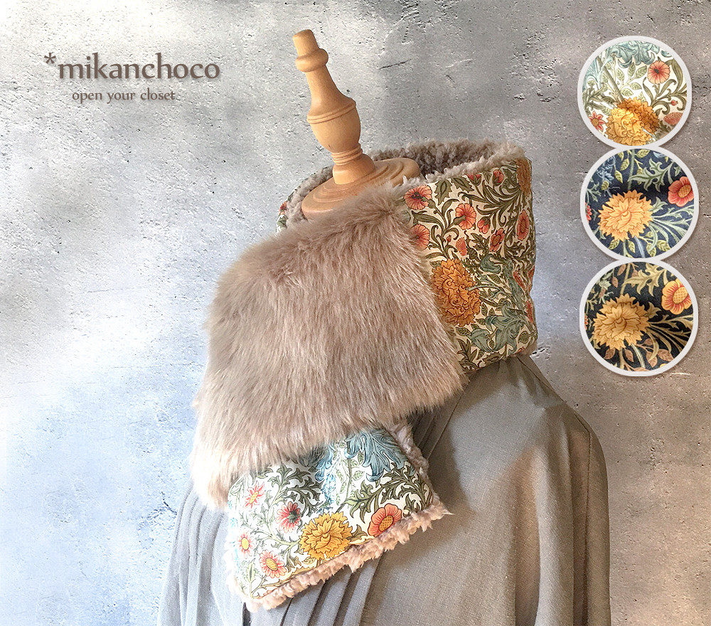 ◆早割◇選べるモリス・ダブルボウのふわもこマフラー◇数量限定