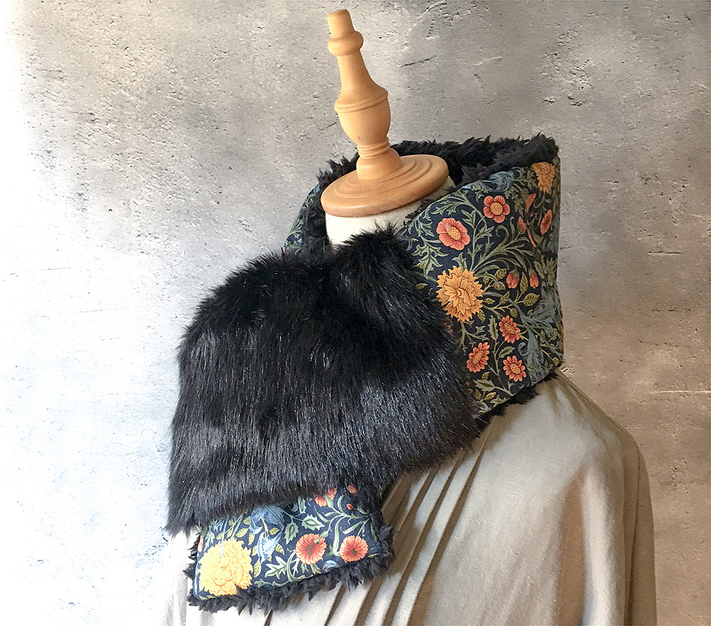 ◆早割◇選べるモリス・ダブルボウのふわもこマフラー◇数量限定