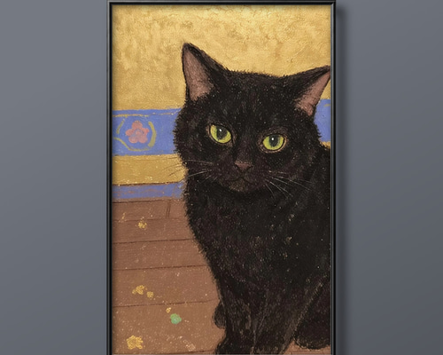 黒猫x有名絵画の防水加工ポスター9枚セット 黒猫x有名絵画の防水加工ポスター9枚セットの通販 by プロフ読
