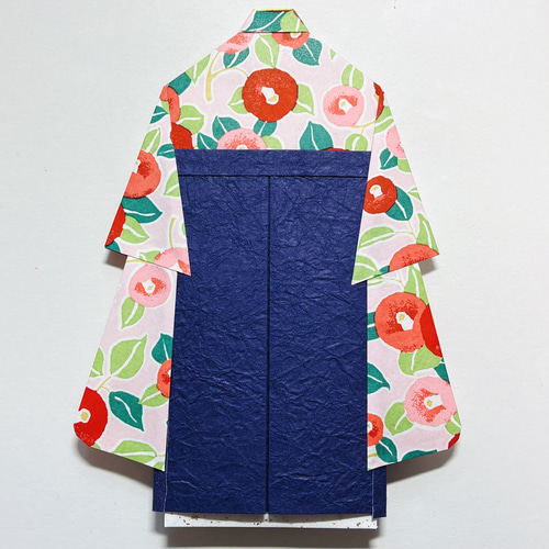 着物のお祝い袋731 ご祝儀袋 椿 袴 卒業式 ご祝儀袋・袱紗（ふくさ