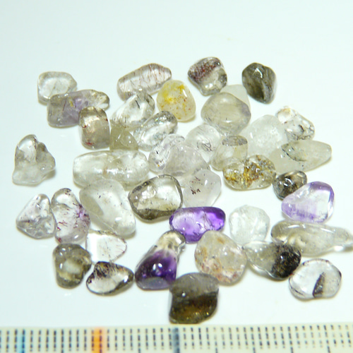 41101-32 ブラジル産 天然エレスチャルクォーツ【スーパーセブン