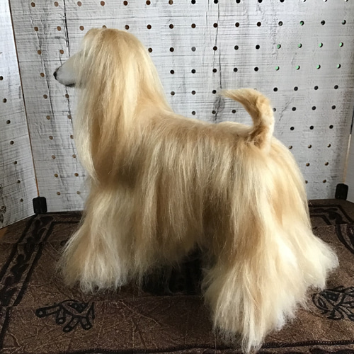 アフガンハウンド（立ち姿） 羊毛フェルト コーギー大好きママ 通販