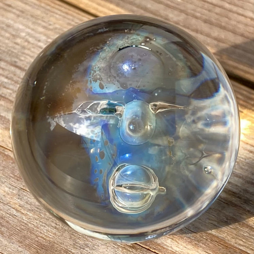Fume Glass Implosion Marble ボロシリケイトガラス マーブル