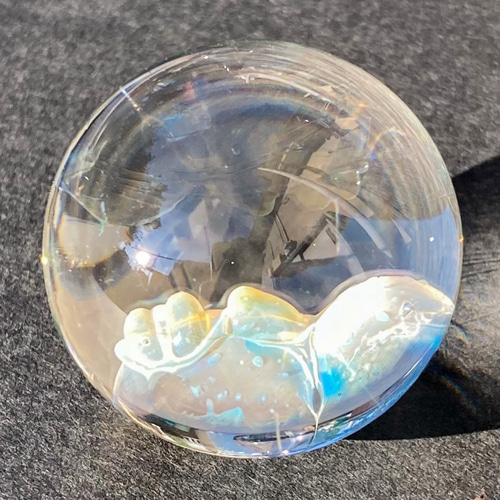 Fume Glass Implosion Marble ボロシリケイトガラス マーブル WITR7