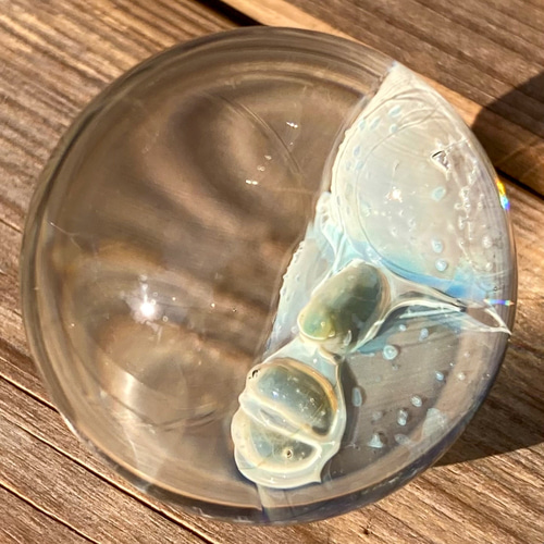 Fume Glass Implosion Marble ボロシリケイトガラス マーブル WITR7