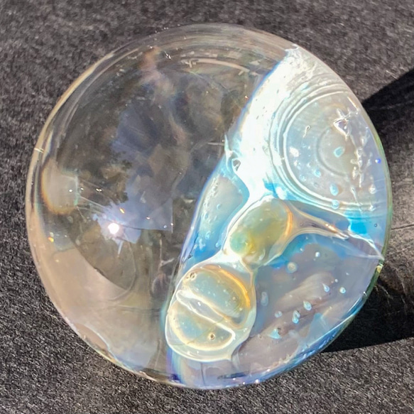 Fume Glass Implosion Marble ボロシリケイトガラス マーブル WITR7
