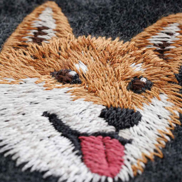 【狗狗臂套】柴犬款 + 3款限量版顏色 日本製造 100%羊毛腕巾 禮品 第9張的照片