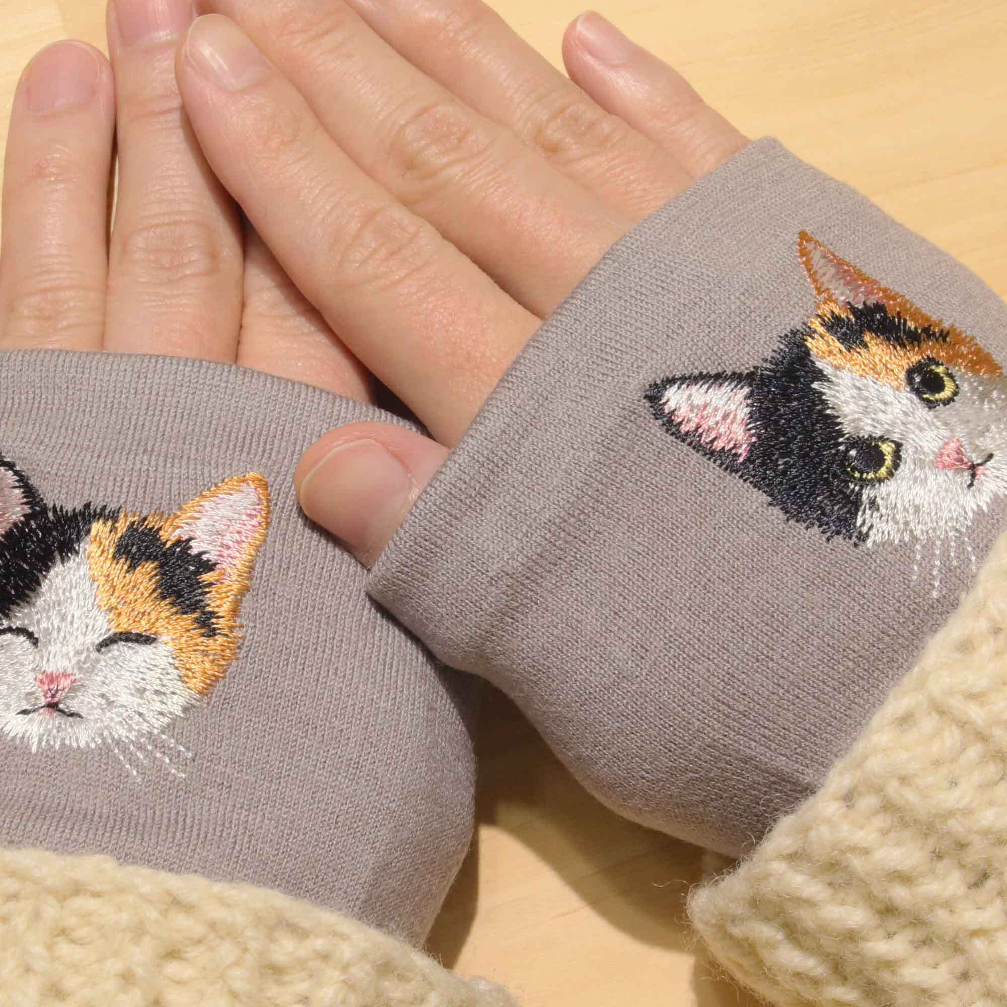 うさこ様　手刺繍猫のがま口　3点