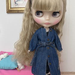rose♡　22センチドール ハンドメイド服 リカちゃん 桜ドレス ピンク ハンドメイド服 ドール服 人形服