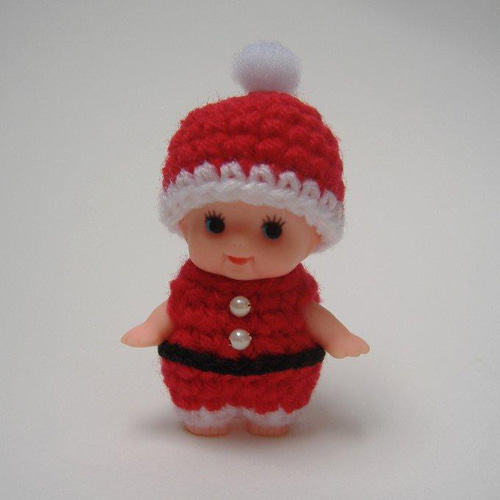 着ぐるみ☆クリスマス☆サンタキューピー あみぐるみ あみぐるみ