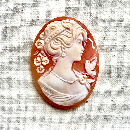 イタリアの古いカメオ Cameo アンティークカメオルース diluca