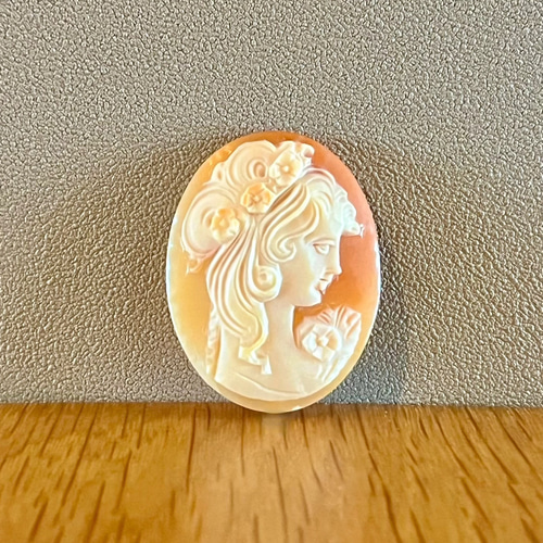 アンティークカメオ ルース ◇シェルカメオ ルース ヴィンテージ