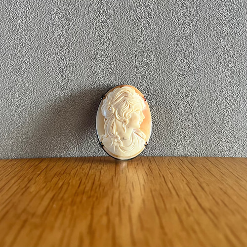 イタリアの古いカメオ Cameo アンティーク2WAY ブローチ イタリアの古いカメオ Cameo アンティーク2WAY ブローチ