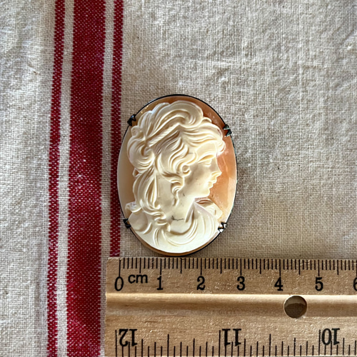 イタリアの古いカメオ Cameo アンティーク2WAY ブローチ イタリアの古いカメオ Cameo アンティーク2WAY ブローチ