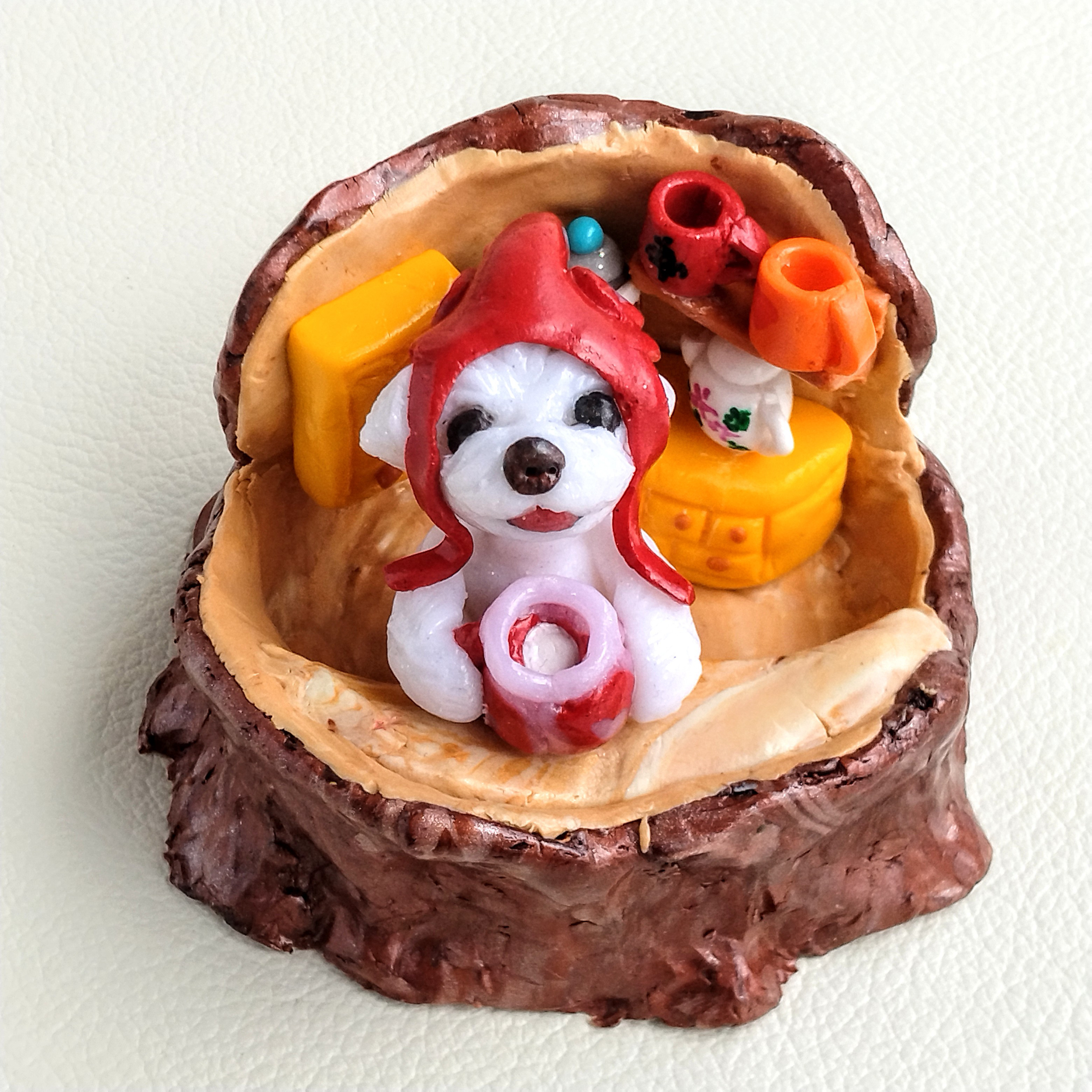 マルチーズちゃんの冬物語 ～魔法の切り株キッチン