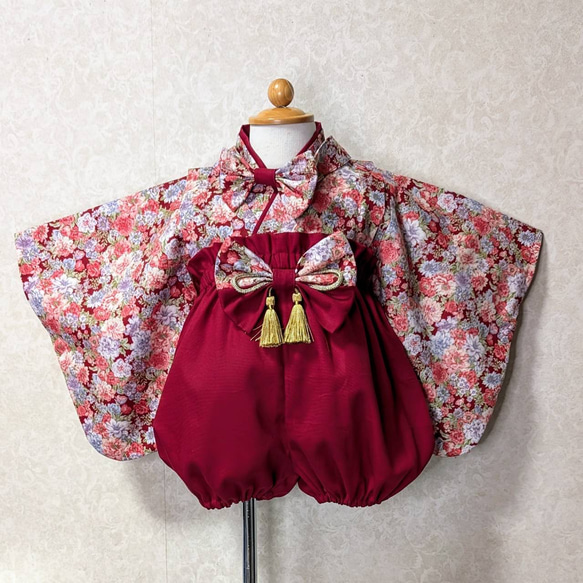 ベビー袴(リボン付き) ベビー服 SUN☀︎ 通販 18472128｜Creema