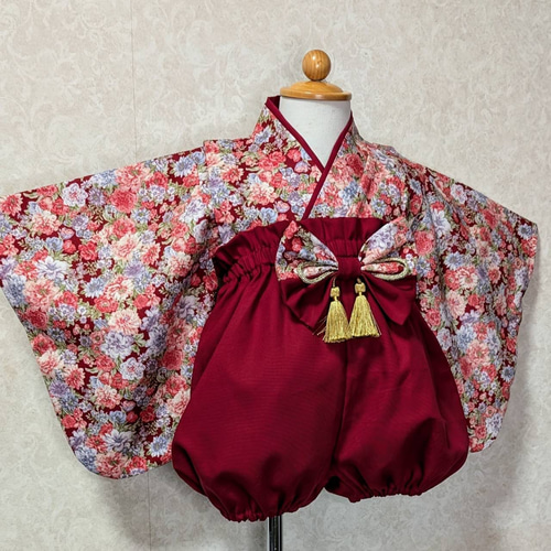 ベビー袴(リボン付き) ベビー服 SUN☀︎ 通販 18472128｜Creema
