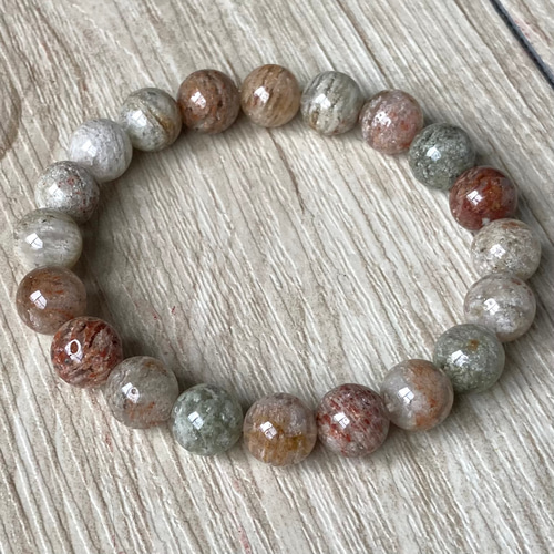 自然が織りなす神秘/マルチカラー千層ファントムガーデンクォーツ