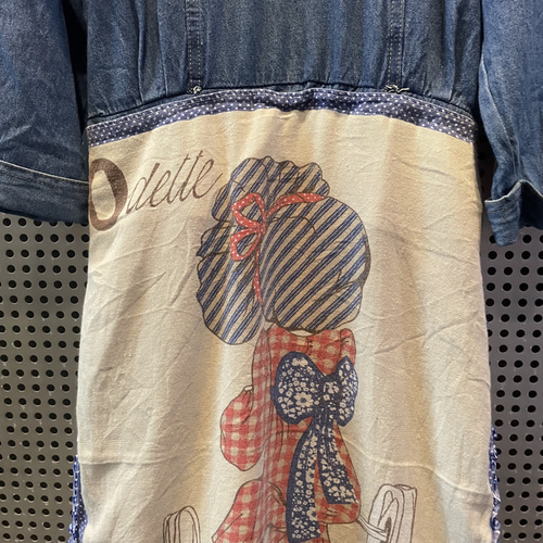 古着 ヴィンテージ vintage ワンピース デニムワンピース パッチ 古着 ヴィンテージ vintage ワンピース デニムワンピース パッチ