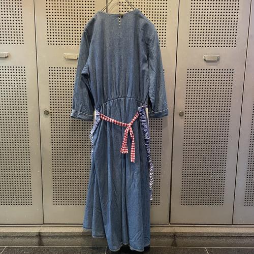 古着 ヴィンテージ vintage ワンピース デニムワンピース パッチ 古着 ヴィンテージ vintage ワンピース デニムワンピース パッチ