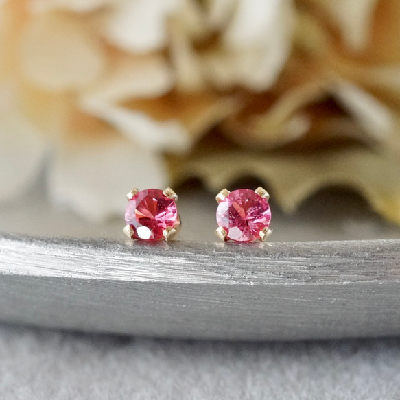 レア☆スタッドピアス☆レッドスピネル 楽天市場】【ｾｰﾙ】レッドスピネル 0.935/0.935ct ピアス PT900
