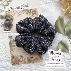 残2点⭐️4点売れました⭐️おしゃれな チェック ウール混 ツイード 紫