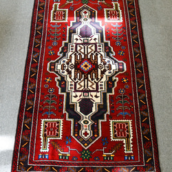 79×52cm 【ペルシャ絨毯 手織りギャッベ】アマレ族ギャッベ 79×52cm 【ペルシャ絨毯 手織りギャッベ】アマレ族ギャッベ