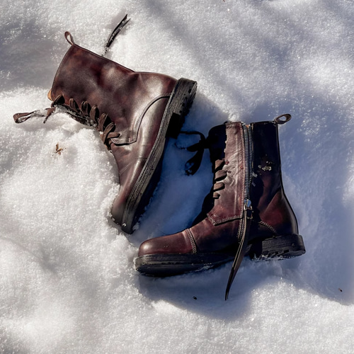 本革 ハンドメイド 7ホール マーティンブーツ パラトルーパーブーツ