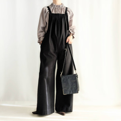 creema購入 サロペットパンツ 受注製作/児島デニムサロペットパンツ オールインワン