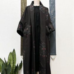 ハンドメイド　銘仙の着物から作った日傘　炎気 銘仙の着物から作った日傘 炎気 | iichi 日々の暮らしを心地よくする