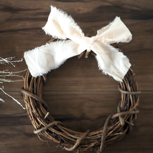 3日以内発送] 2WAYしめ縄飾りと1年中飾れるフラワーリースの2セット