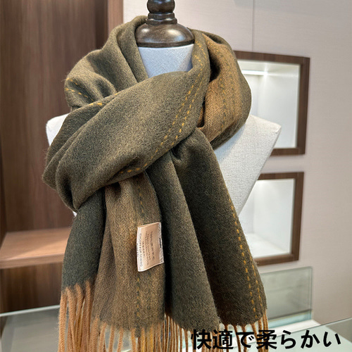 高級感#旅行#小人数#贈り物#雰囲気感！ウールマフラー女性冬レトロ 