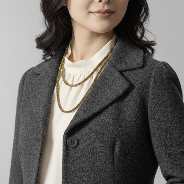 120cmミミール・カー　ロングネックレス(グリーン系)　l-bdze2002n