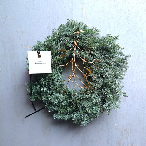 クリスマス宿り木リース クリスマスに飾る植物 ～ヤドリギってなぁに？ | 株式会社東京堂